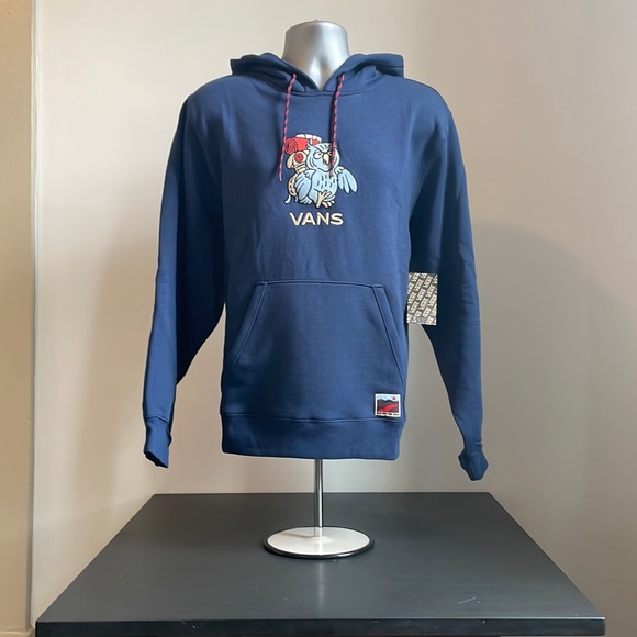 Vans | Shirts | Vans Outdoor Club Camping Owl Embroidered Pullover Hoodie |  Poshmark